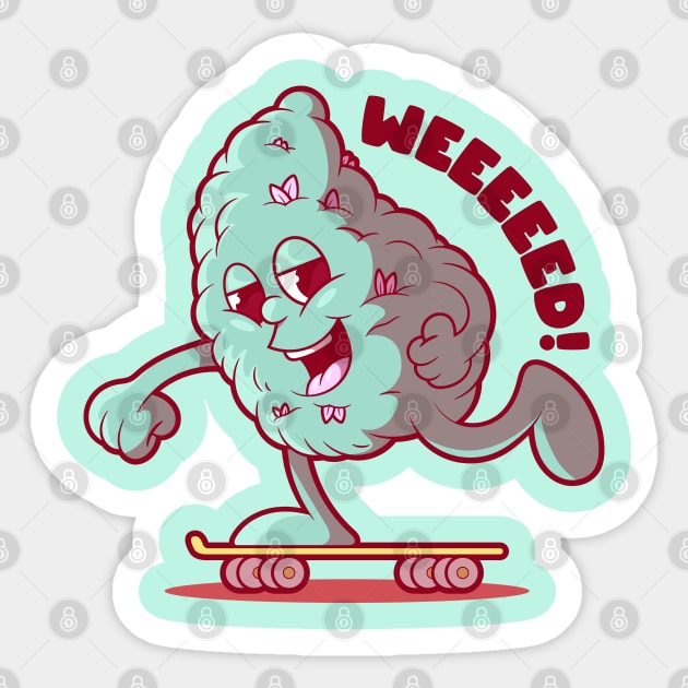 WEEEED! Sticker by pedrorsfernandes